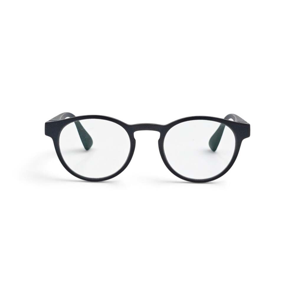 MYKITA MYLON Ellum C355 Ebony Brown Round Eyeglasses 49-20-140 Unisex - NWB $850